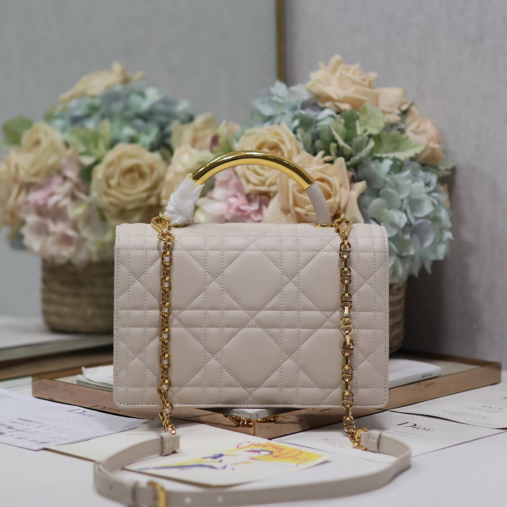 Small FLAP BAG WITH TOP HANDLE