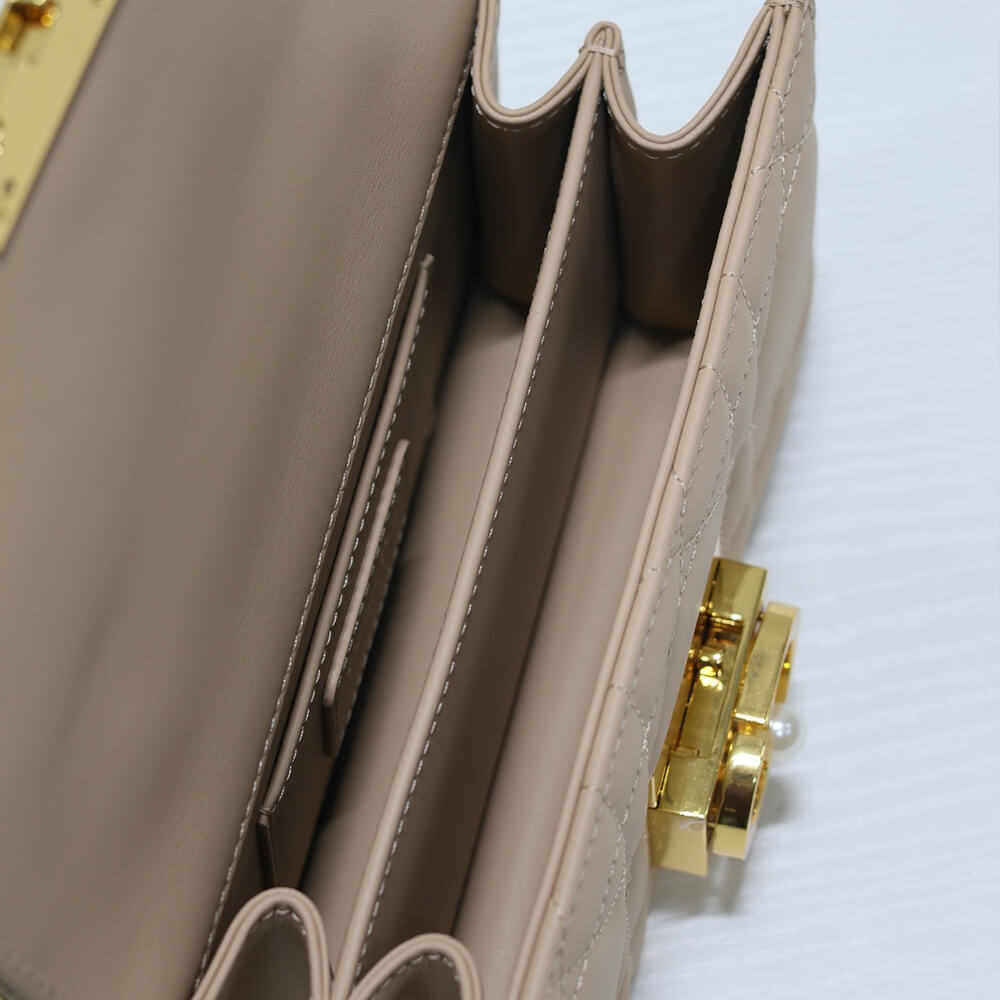 Small FLAP BAG WITH TOP HANDLE